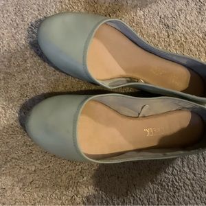 Gray flats size 8.5